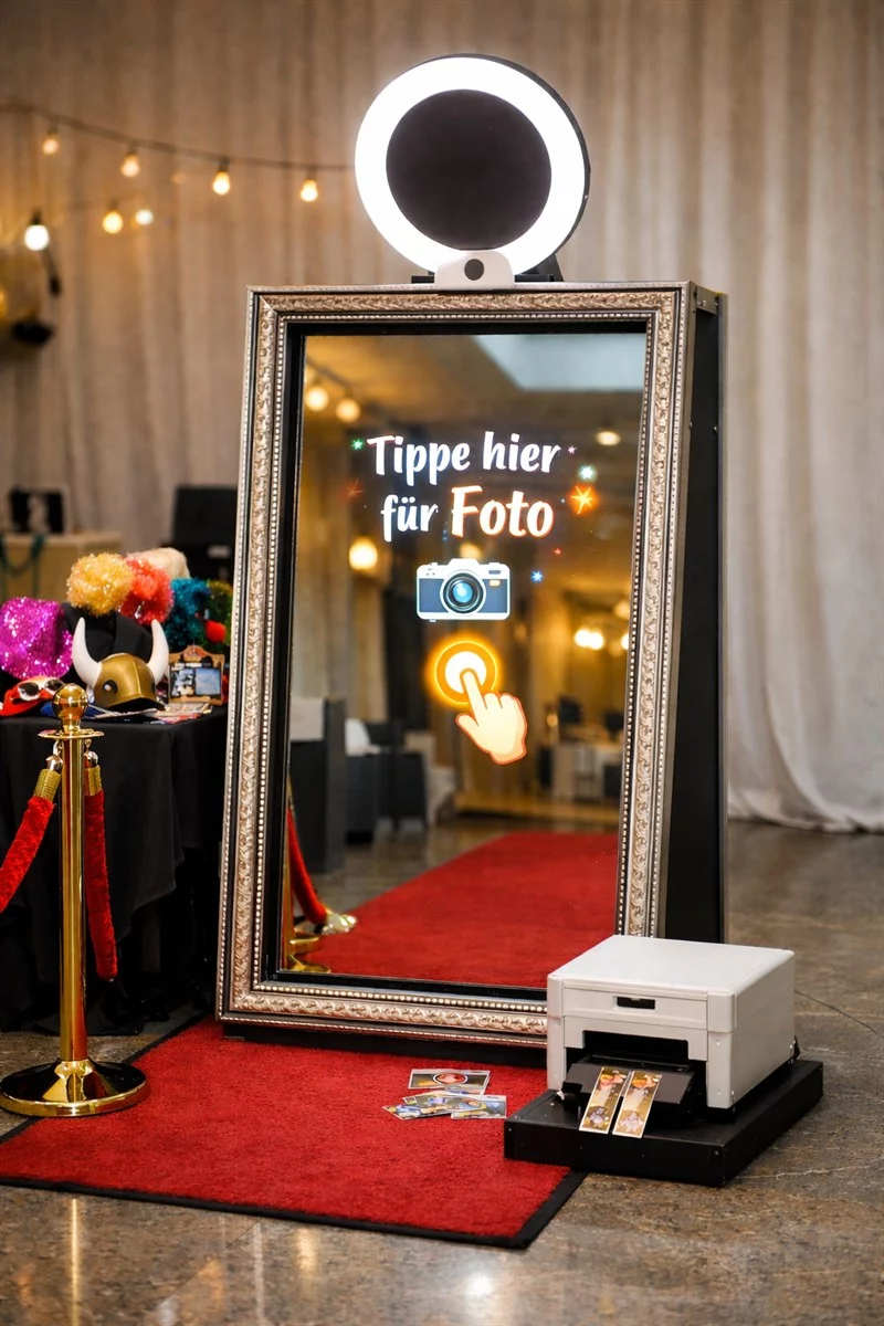 Fotobox mieten für Events in der Region